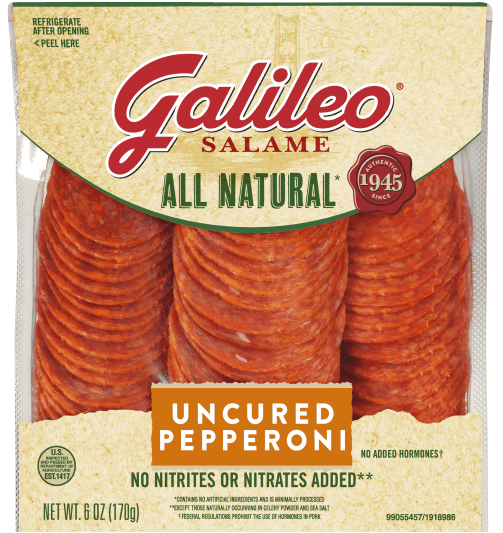 All Natural Uncured Pepperoni (Slices)