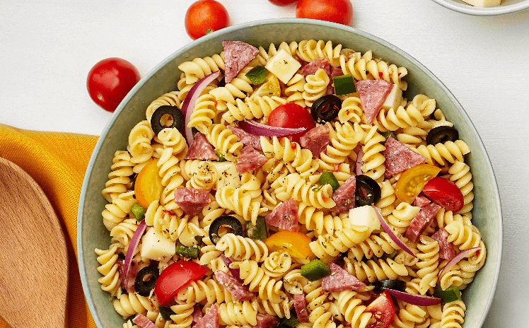 Salame pasta salad