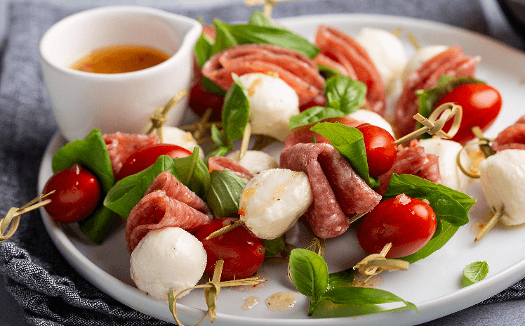 Antipasto skewers