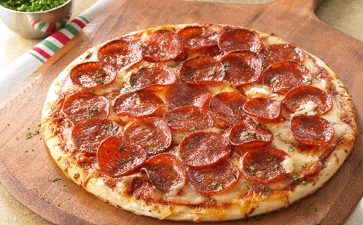 Pepperoni pizza