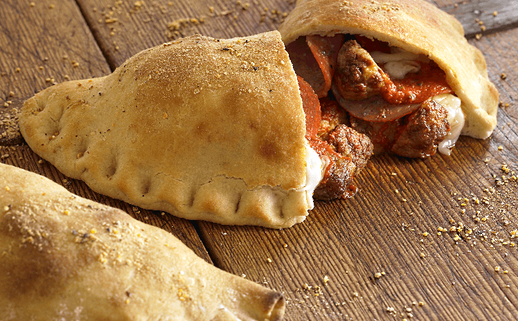 meat lovers calzone